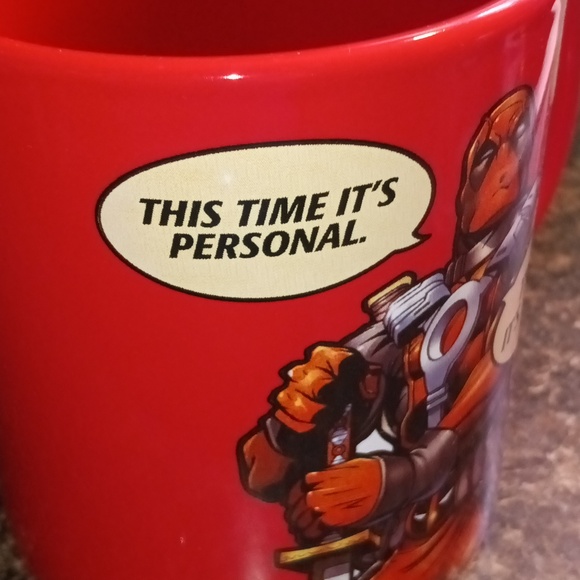 🆕Marvel DEADPOOL “This time it's personal” “This time it's for Tacos!” 20oz Mug - Picture 4 of 6